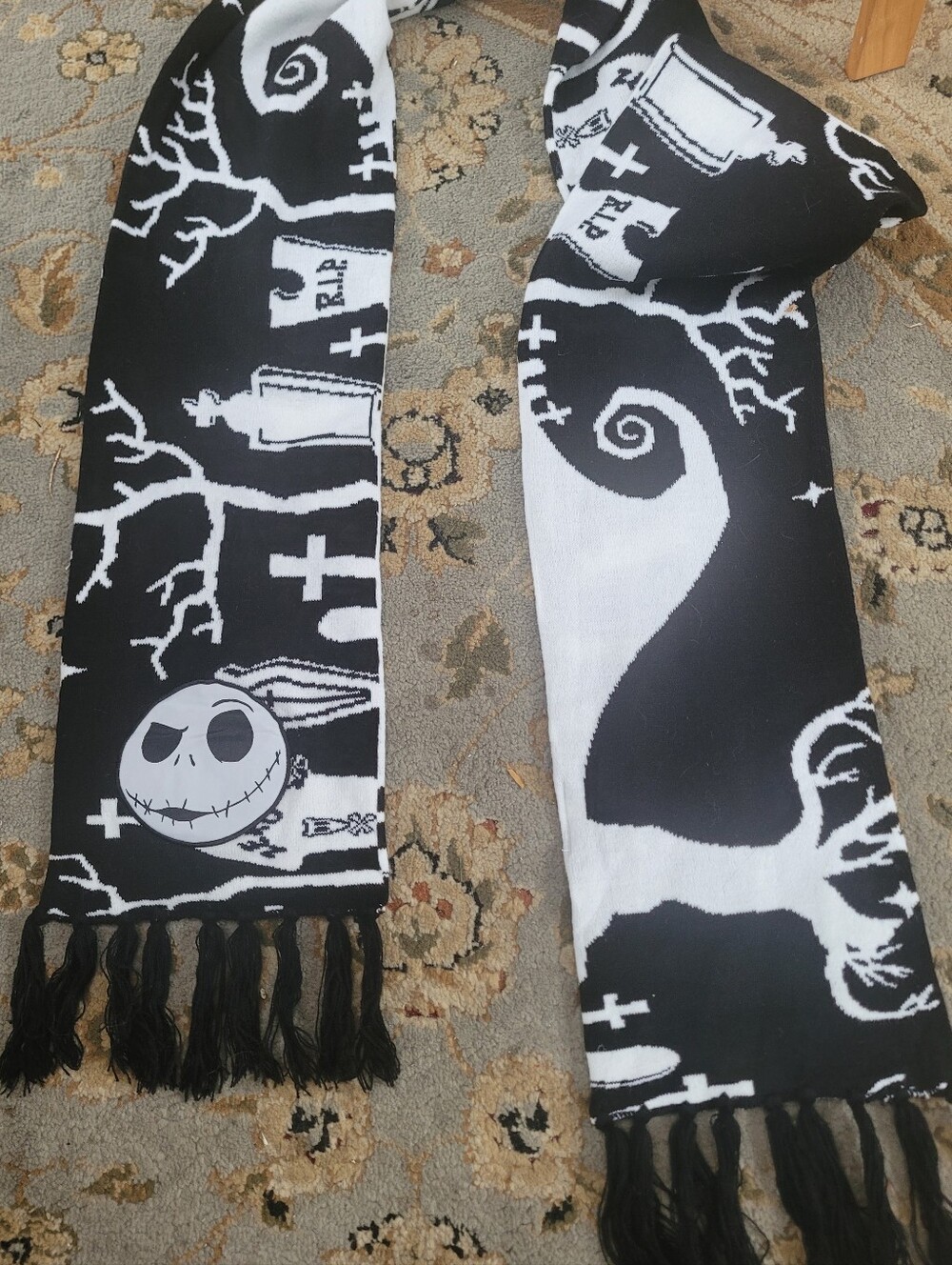 The Nightmare Before Christmas Scarf